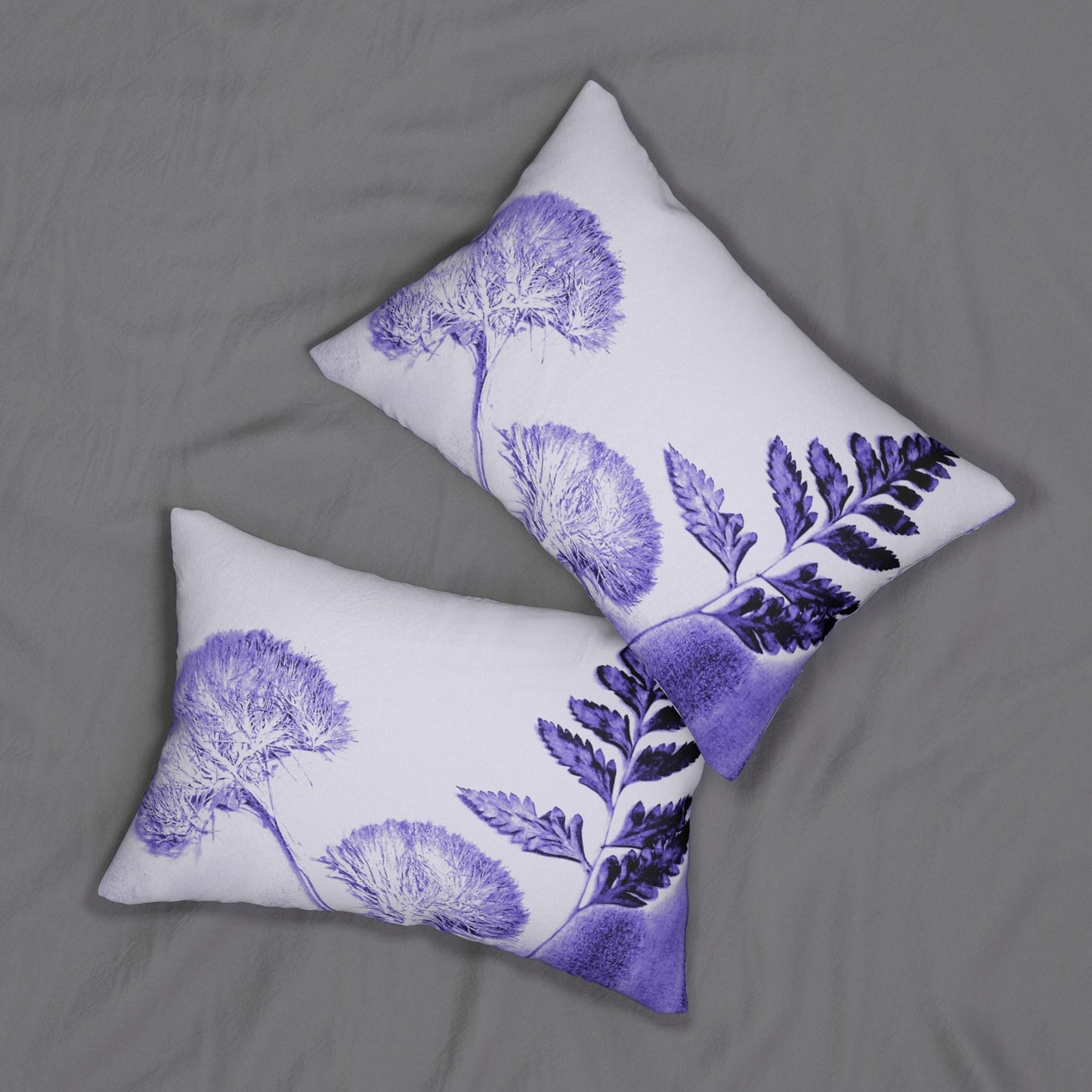 Botanical Lumbar Pillow, Home Decor, Couch Cushion, Gift for Plant Lovers, Nature Inspired Accent Pillow, Decorative Pillow