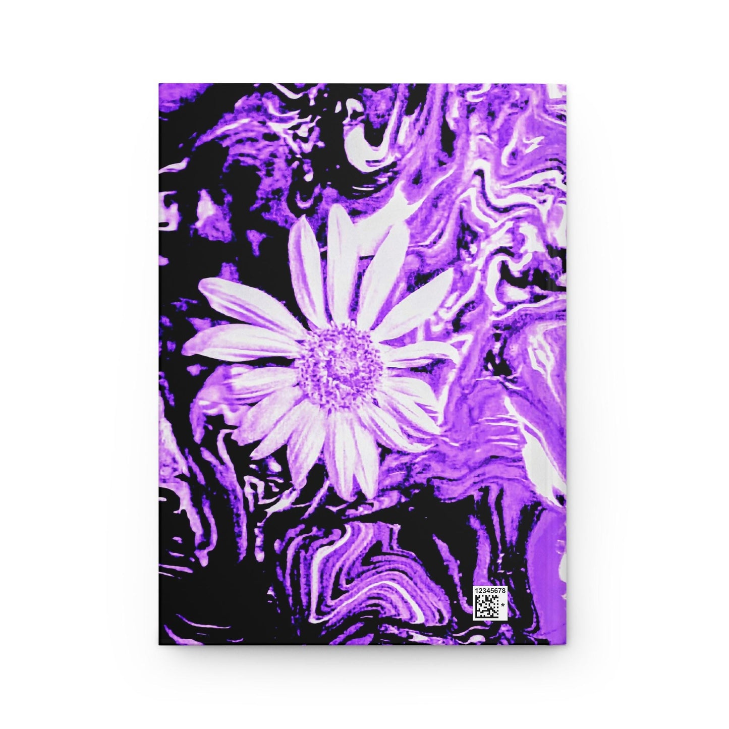 Purple Daisy Hardcover Journal | Inspirational Writing Notebook, Gift for Students, Journal for Thoughts, Creative Planner