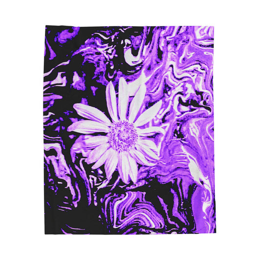 Vibrant Floral Plush Blanket for Cozy Nights, Soft Throw for Home Decor, Ideal Gift for Birthdays, Housewarming, Relaxation