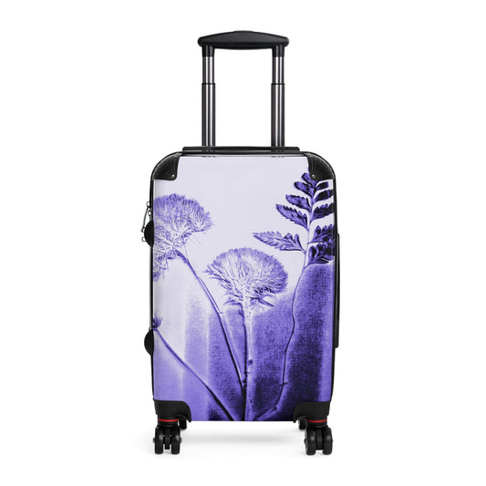 Floral Travel Suitcase - Unique Luggage, Stylish Carry-On, Perfect for Vacation, Travel Enthusiasts, Gift for Adventurers