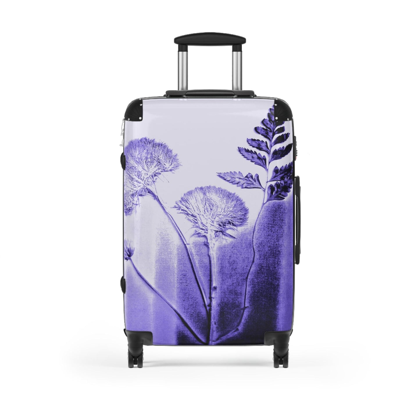 Floral Travel Suitcase - Unique Luggage, Stylish Carry-On, Perfect for Vacation, Travel Enthusiasts, Gift for Adventurers