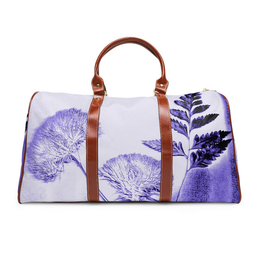 Stylish Waterproof Travel Bag with Botanical Design | Perfect for Weekend Getaways, Gym, Beach, Gifts, or Adventure Trips