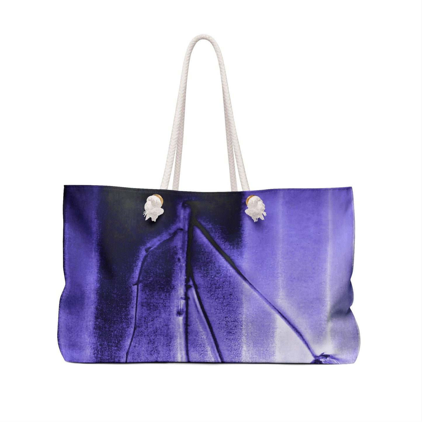 Bohemian Weekender Bag, Nature Inspired Tote, Travel Bag for Beach, Vacation Carryall, Gift for Travelers, Floral Design