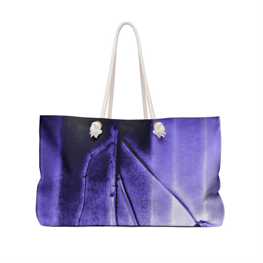 Bohemian Weekender Bag, Nature Inspired Tote, Travel Bag for Beach, Vacation Carryall, Gift for Travelers, Floral Design