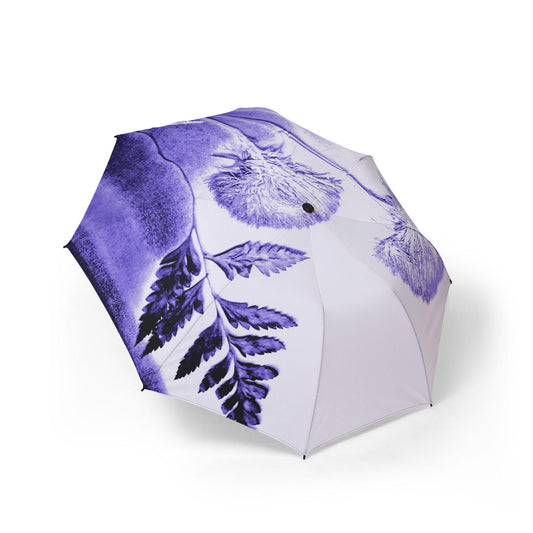 Chic Floral Umbrella, Stylish Travel Umbrella, Foldable Sunshade, Unique Gift for Her, Rain Gear for Women, Outdoor Accessories