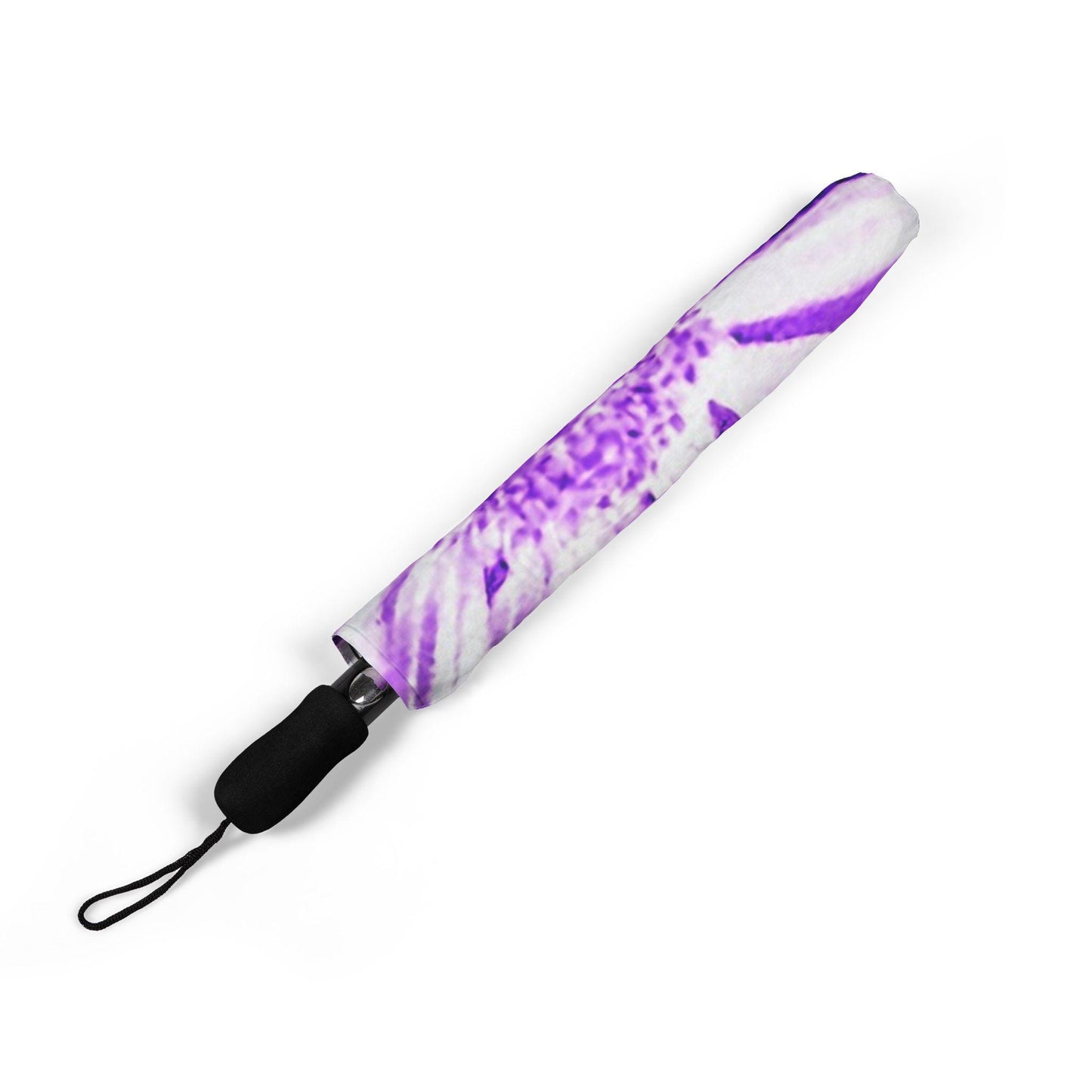 Stylish Semi-Automatic Foldable Umbrella with Floral Design, Perfect for Rainy Days, Gifts for Her, Travel Companion, Fun Accessory, Unique