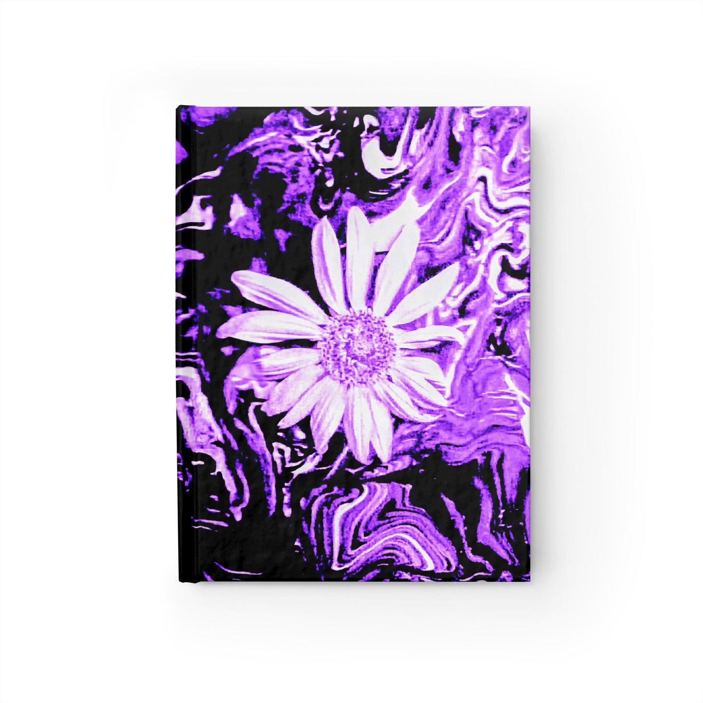 Purple Floral Spiral Journal - Artistic Notebook for Writing, Gifts For Her, Daily Planner, School Supplies, Spring Decor