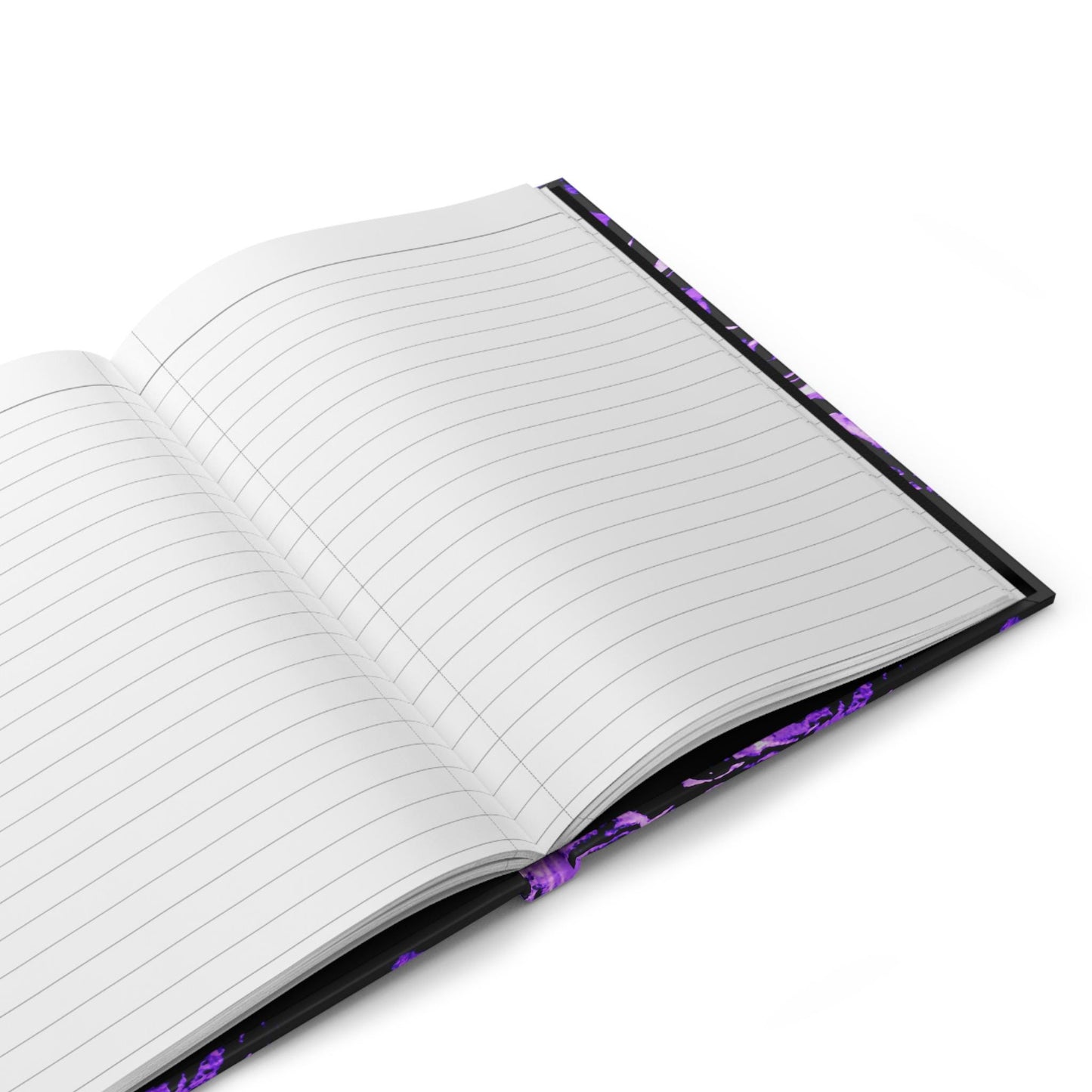 Purple Daisy Hardcover Journal | Inspirational Writing Notebook, Gift for Students, Journal for Thoughts, Creative Planner