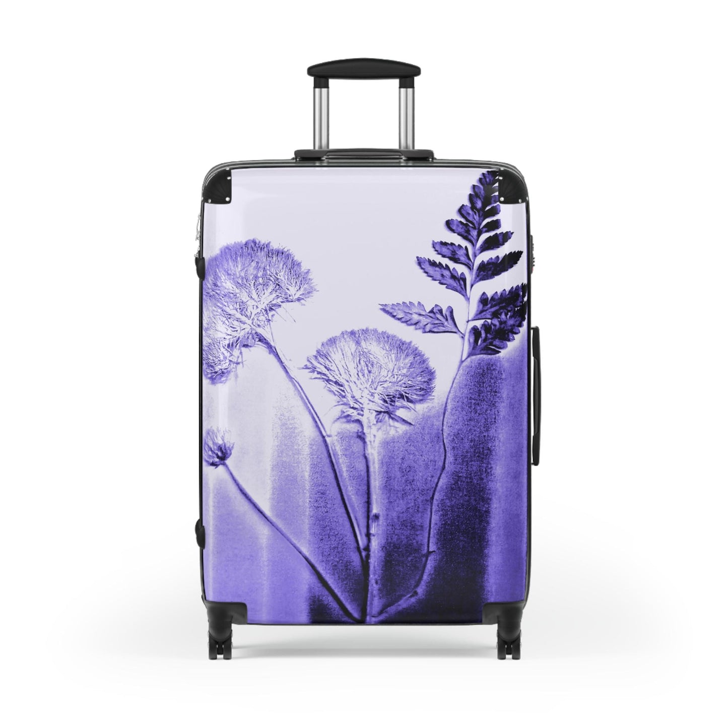 Floral Travel Suitcase - Unique Luggage, Stylish Carry-On, Perfect for Vacation, Travel Enthusiasts, Gift for Adventurers