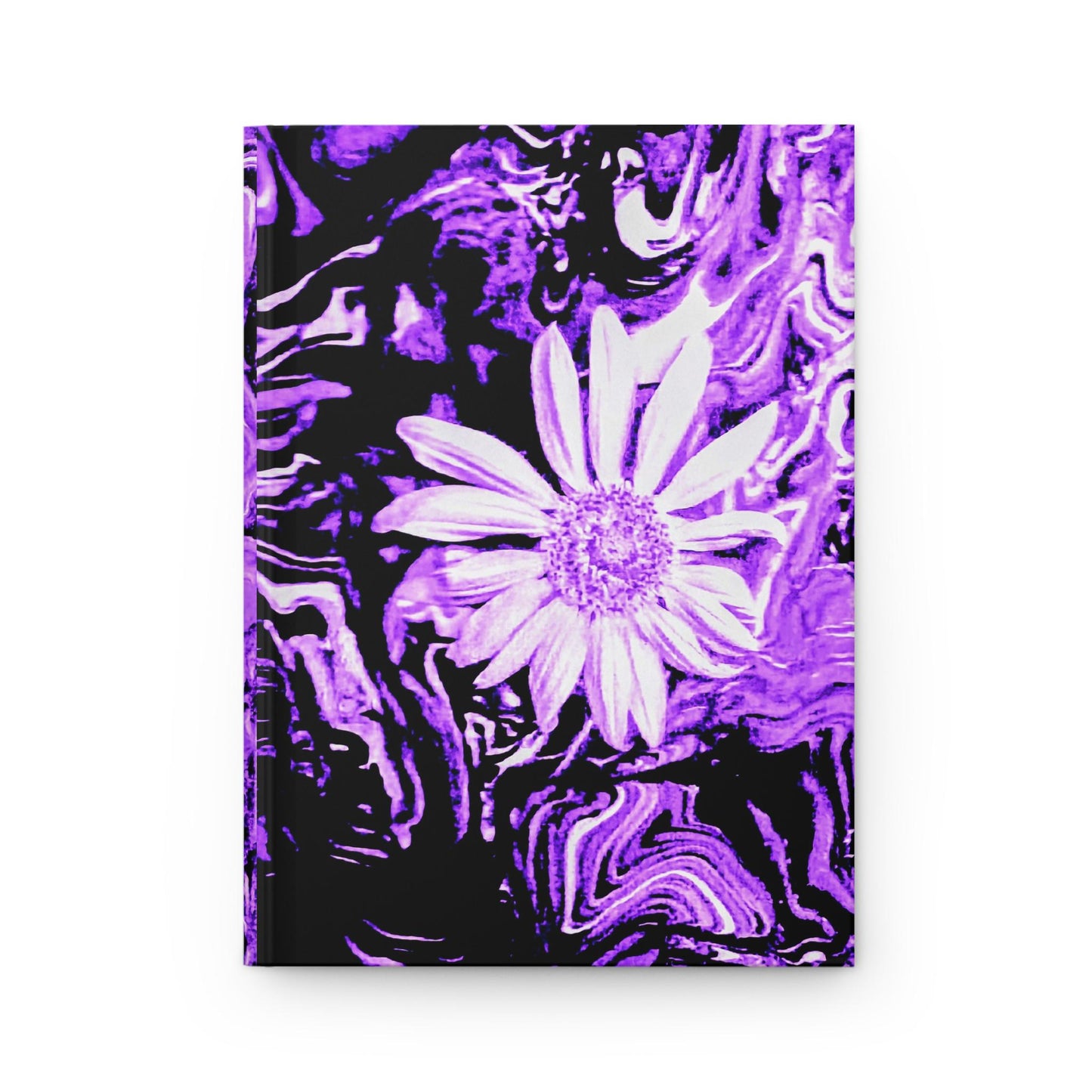 Purple Daisy Hardcover Journal | Inspirational Writing Notebook, Gift for Students, Journal for Thoughts, Creative Planner